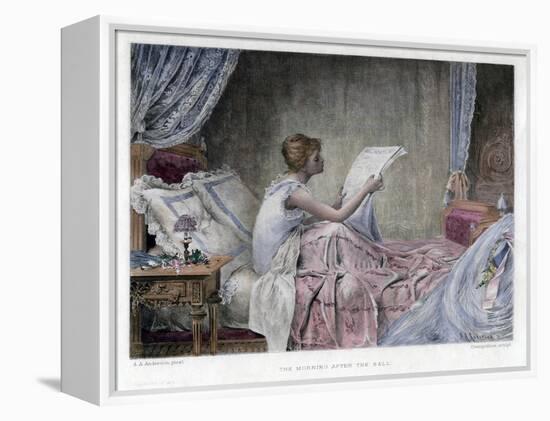 The Morning after the Ball, Late 19th Century-Champollion-Framed Premier Image Canvas