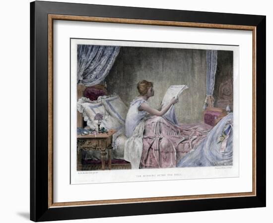 The Morning after the Ball, Late 19th Century-Champollion-Framed Giclee Print