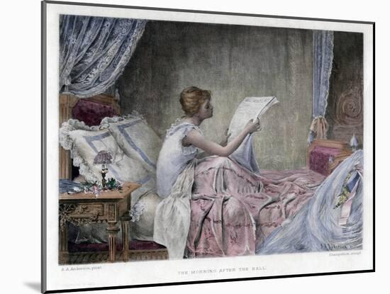 The Morning after the Ball, Late 19th Century-Champollion-Mounted Giclee Print