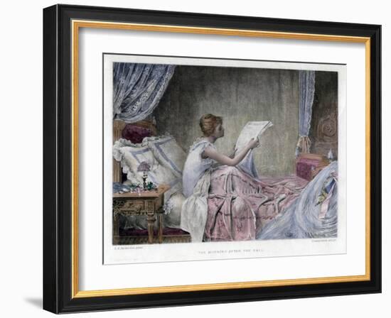 The Morning after the Ball, Late 19th Century-Champollion-Framed Giclee Print