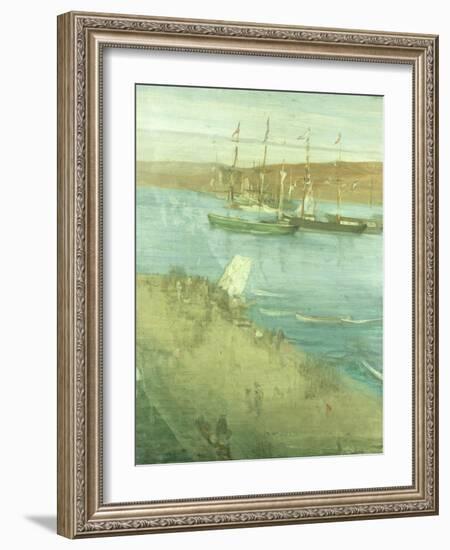 The Morning after the Revolution (Oil on Canvas)-James Abbott McNeill Whistler-Framed Giclee Print