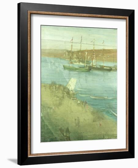 The Morning after the Revolution (Oil on Canvas)-James Abbott McNeill Whistler-Framed Giclee Print