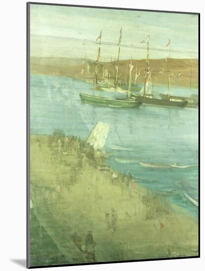 The Morning after the Revolution (Oil on Canvas)-James Abbott McNeill Whistler-Mounted Giclee Print