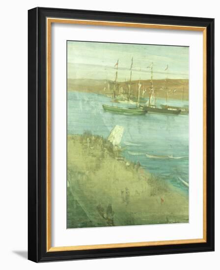 The Morning after the Revolution (Oil on Canvas)-James Abbott McNeill Whistler-Framed Giclee Print
