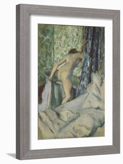 The Morning Bath, 1887-90-Edgar Degas-Framed Giclee Print
