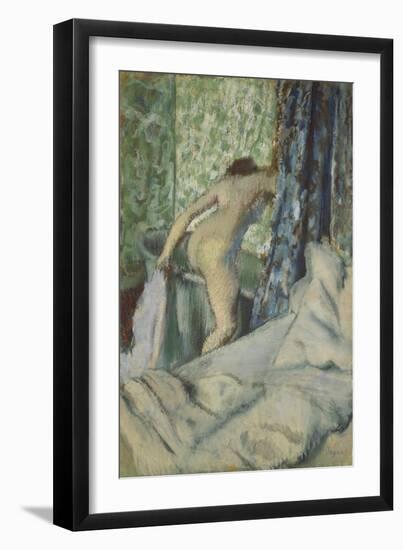 The Morning Bath, 1887-90-Edgar Degas-Framed Giclee Print