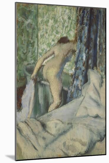 The Morning Bath, 1887-90-Edgar Degas-Mounted Giclee Print