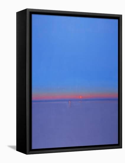 The Morning Beach, 1999-John Miller-Framed Premier Image Canvas