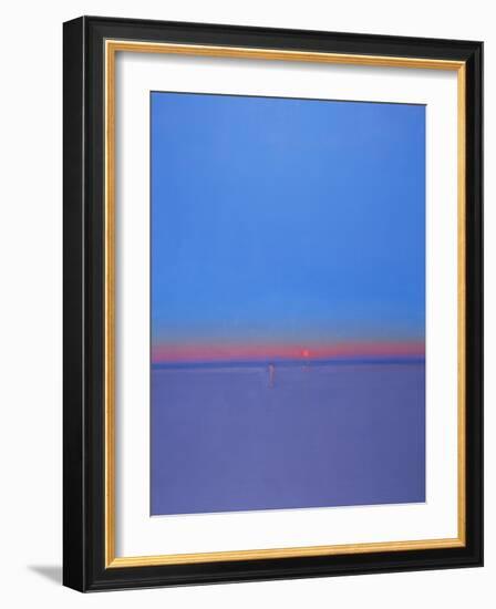 The Morning Beach, 1999-John Miller-Framed Giclee Print