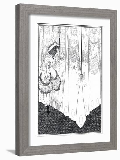 The Morning Dream-Aubrey Beardsley-Framed Art Print