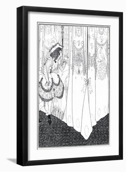 The Morning Dream-Aubrey Beardsley-Framed Art Print