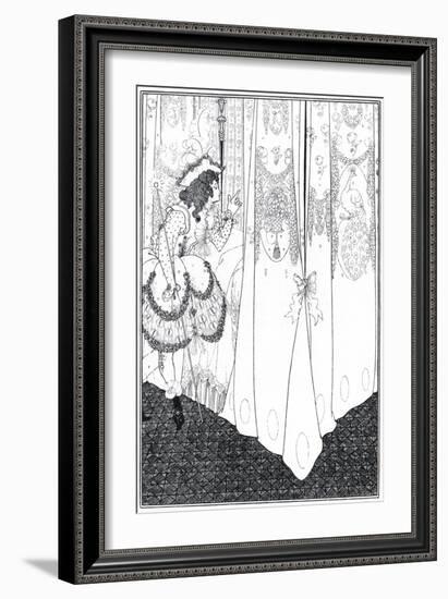 The Morning Dream-Aubrey Beardsley-Framed Art Print