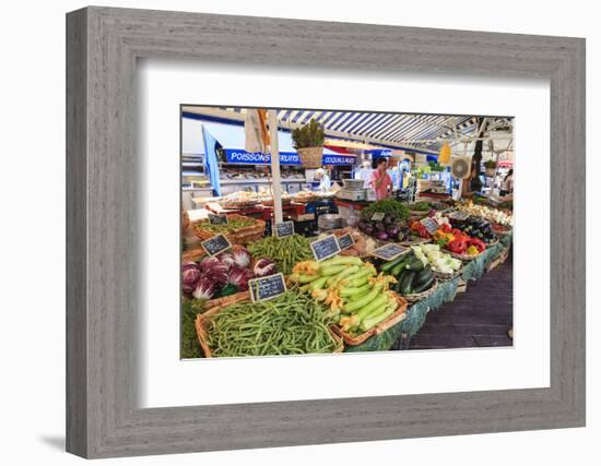 The Morning Fruit and Vegetable Market-Amanda Hall-Framed Photographic Print