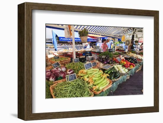 The Morning Fruit and Vegetable Market-Amanda Hall-Framed Photographic Print