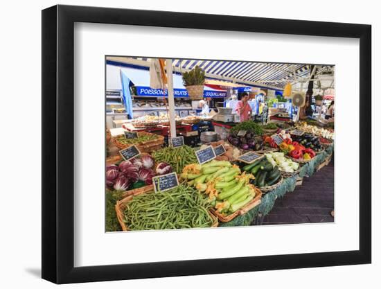 The Morning Fruit and Vegetable Market-Amanda Hall-Framed Photographic Print