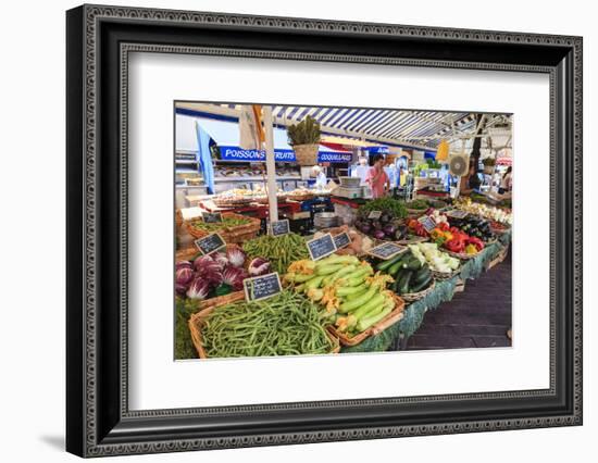 The Morning Fruit and Vegetable Market-Amanda Hall-Framed Photographic Print