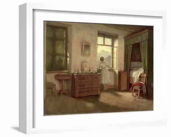 The Morning Hour-Moritz Ludwig von Schwind-Framed Giclee Print
