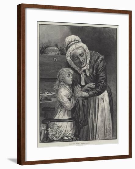 The Morning Prayer-null-Framed Giclee Print