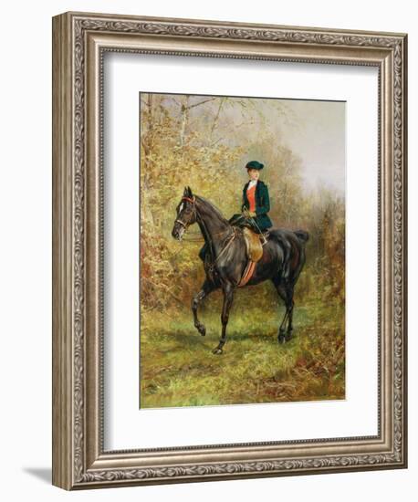 The Morning Ride, 1891-Heywood Hardy-Framed Giclee Print