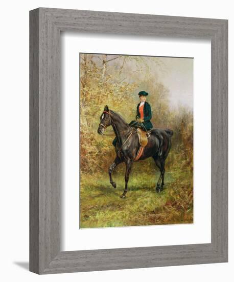 The Morning Ride, 1891-Heywood Hardy-Framed Giclee Print