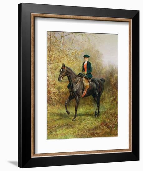 The Morning Ride, 1891-Heywood Hardy-Framed Giclee Print