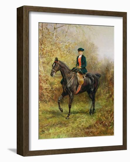 The Morning Ride, 1891-Heywood Hardy-Framed Giclee Print