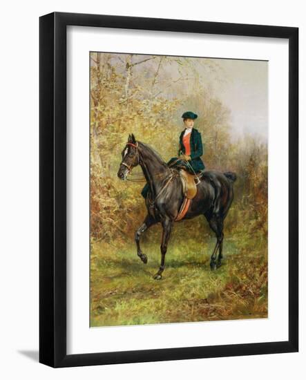 The Morning Ride, 1891-Heywood Hardy-Framed Giclee Print