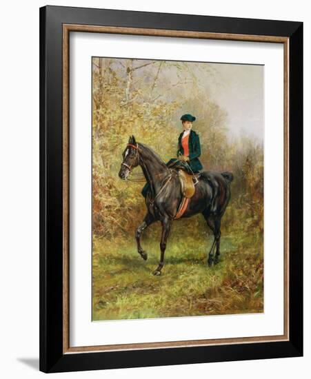 The Morning Ride, 1891-Heywood Hardy-Framed Giclee Print