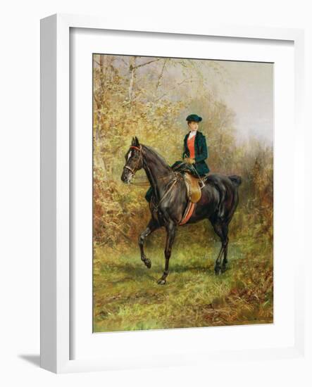 The Morning Ride, 1891-Heywood Hardy-Framed Giclee Print