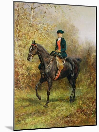 The Morning Ride, 1891-Heywood Hardy-Mounted Giclee Print