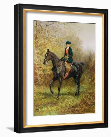 The Morning Ride, 1891-Heywood Hardy-Framed Giclee Print