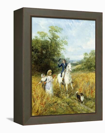 The Morning Ride-Heywood Hardy-Framed Premier Image Canvas