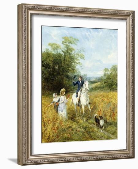 The Morning Ride-Heywood Hardy-Framed Giclee Print