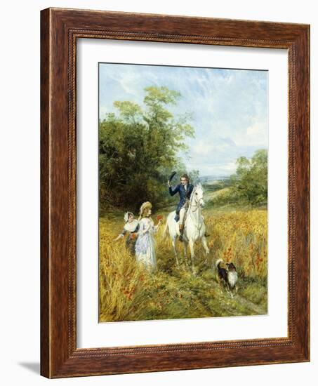 The Morning Ride-Heywood Hardy-Framed Giclee Print