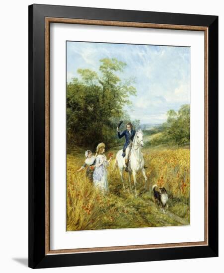 The Morning Ride-Heywood Hardy-Framed Giclee Print