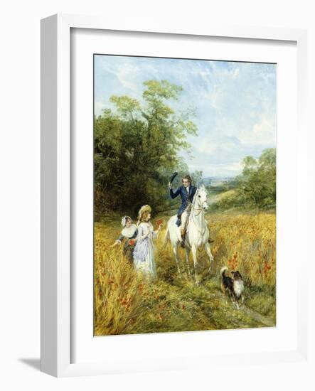 The Morning Ride-Heywood Hardy-Framed Giclee Print