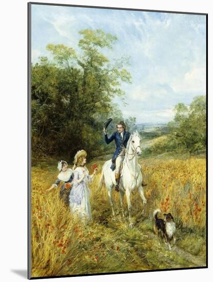 The Morning Ride-Heywood Hardy-Mounted Giclee Print