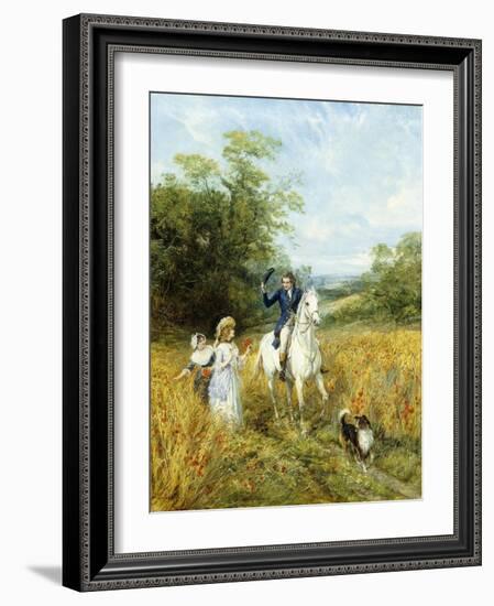 The Morning Ride-Heywood Hardy-Framed Giclee Print