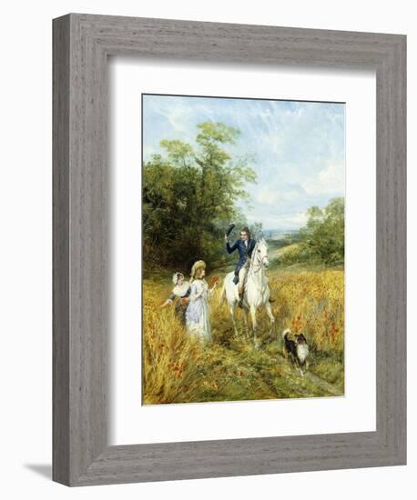 The Morning Ride-Heywood Hardy-Framed Giclee Print