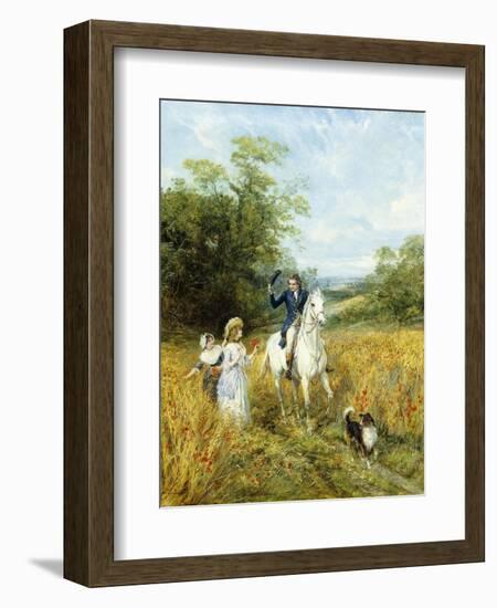 The Morning Ride-Heywood Hardy-Framed Giclee Print