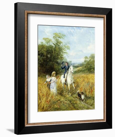 The Morning Ride-Heywood Hardy-Framed Giclee Print