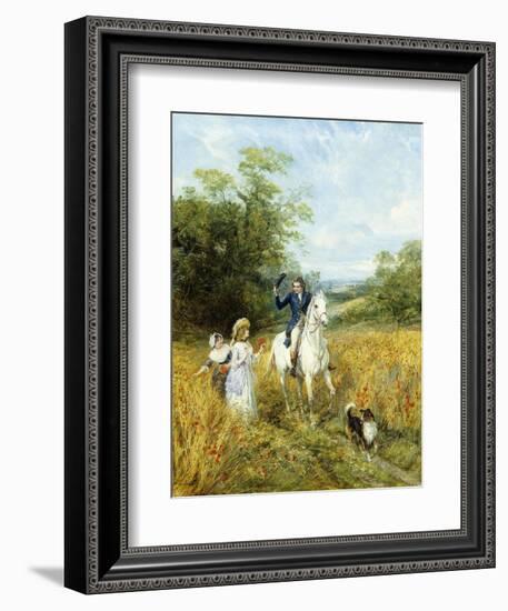 The Morning Ride-Heywood Hardy-Framed Giclee Print