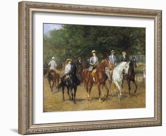 The Morning Ride-Heywood Hardy-Framed Giclee Print