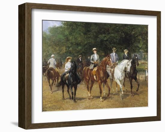 The Morning Ride-Heywood Hardy-Framed Giclee Print