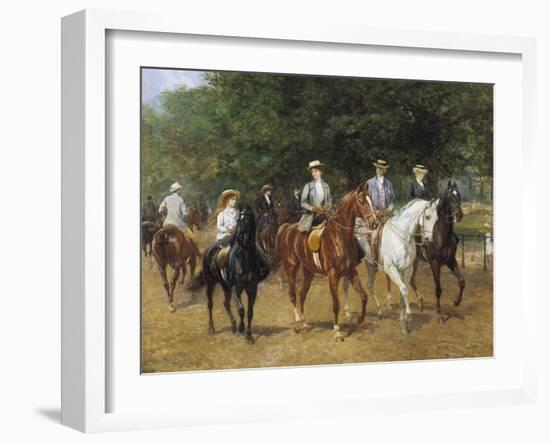 The Morning Ride-Heywood Hardy-Framed Giclee Print