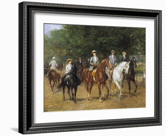 The Morning Ride-Heywood Hardy-Framed Giclee Print