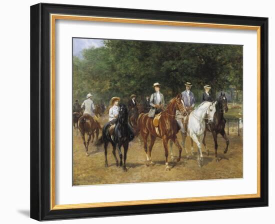 The Morning Ride-Heywood Hardy-Framed Giclee Print