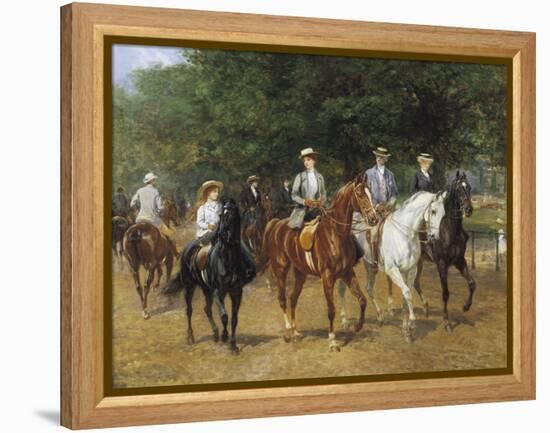 The Morning Ride-Heywood Hardy-Framed Premier Image Canvas