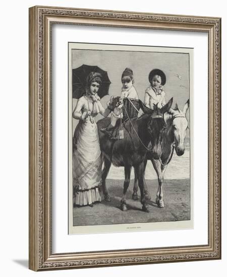 The Morning Ride-null-Framed Giclee Print