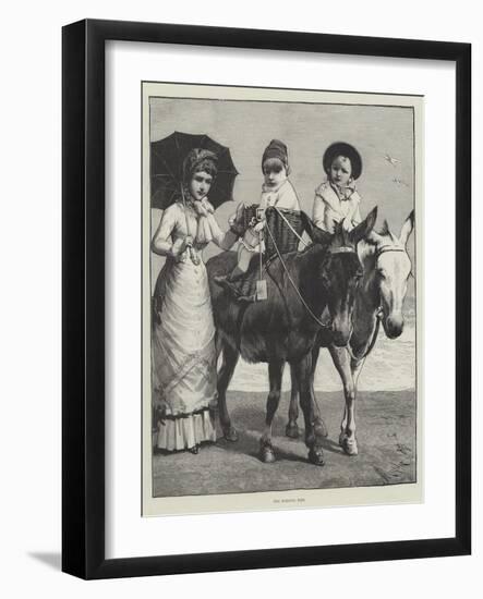 The Morning Ride-null-Framed Giclee Print